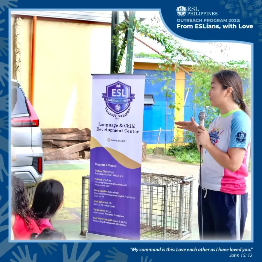 Outreach Program from ESlians, with Love