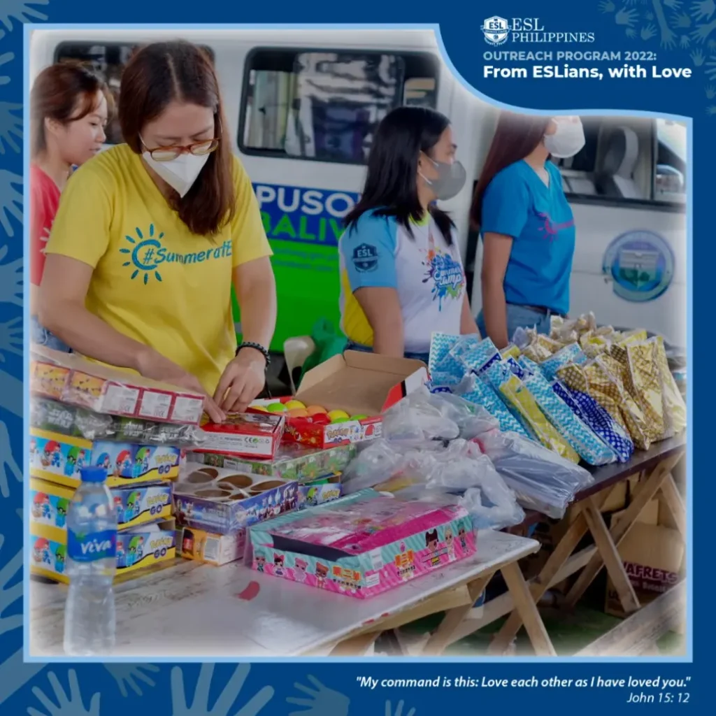 Outreach Program from ESlians, with Love